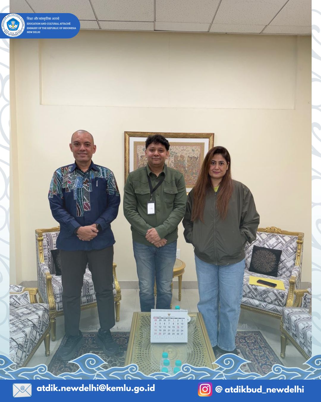 Jejaki Kerja Sama antara Atdikbud New Delhi dengan ConFeb 360